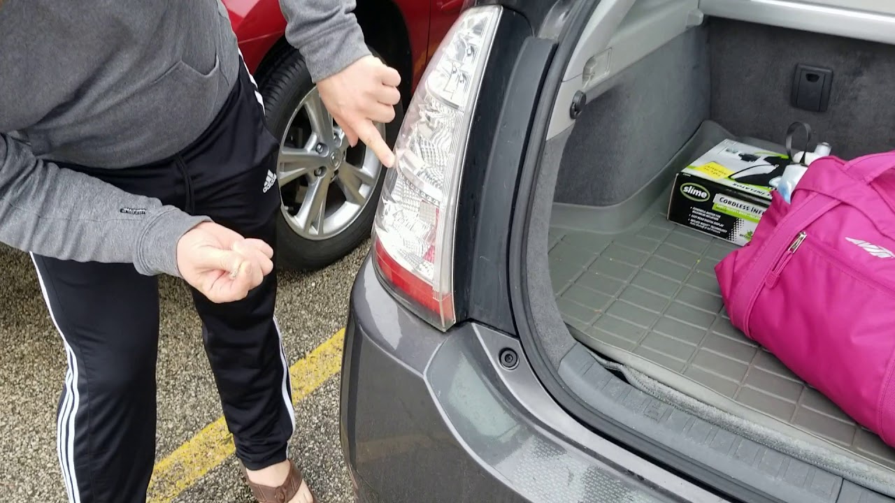 How to change a brake and reverse lightGen 2 Prius 20042009 YouTube