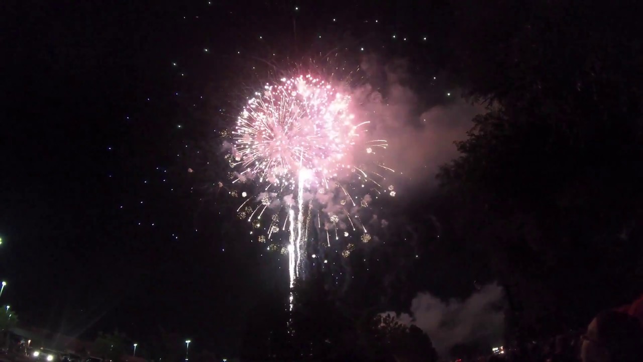 2018 July 4th fireworks finale, Layton, 4k YouTube