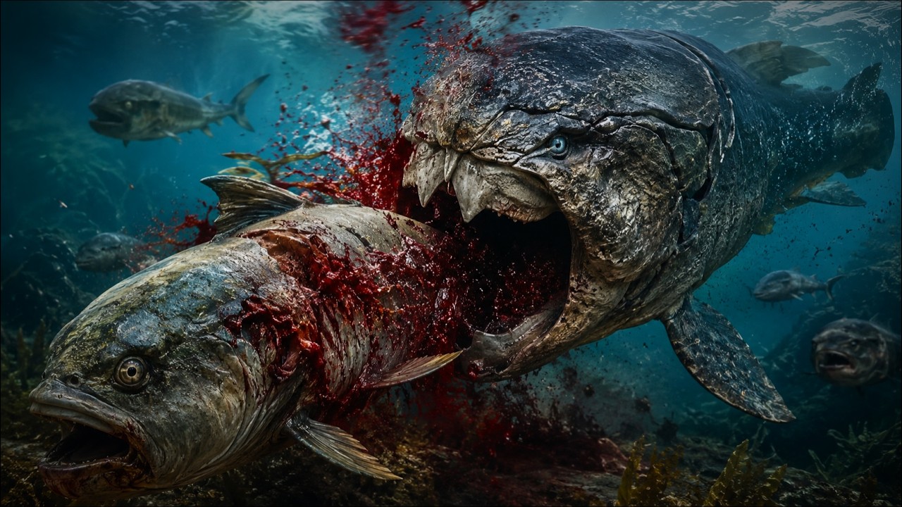 Weaponized Fish The Armoured Fish With the Most Powerful Bite in History - YouTube