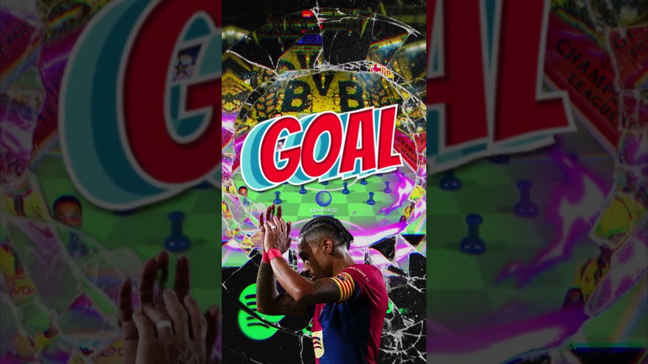 DORTMUND vs BARCELONA | UEFA CHAMPIONS LEAGUE HIGHLIGHTS | MARBLE FOOTBALL |04/15/25| #espn #asmr