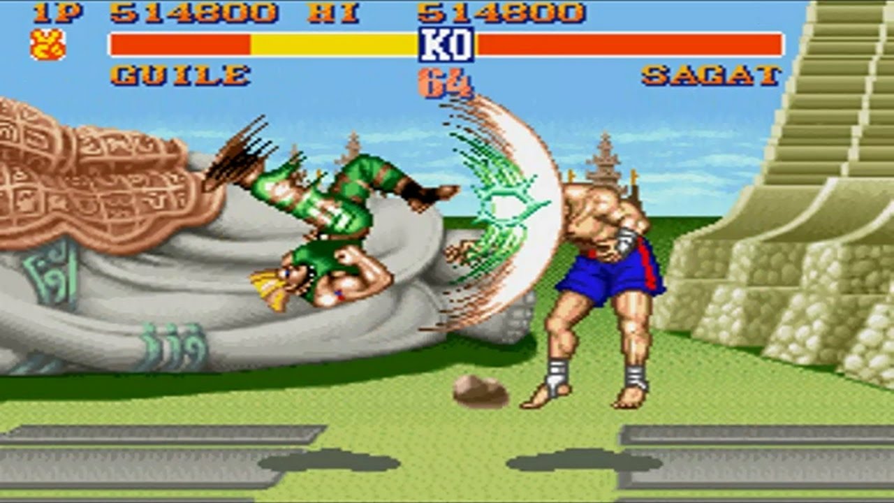 Street Fighter II (SNES) Guile playthrough 2/2 - YouTube