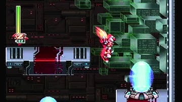 Megaman X 6 Xtreme Mode 100% Zero Walkthrough Part 14 (1/2) Final: Gate