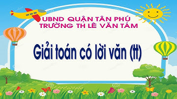 Toán lớp 1: Giải toán có lời văn (tt)