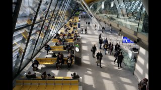 Test grandeur nature de lAile Est de Genève Aéroport