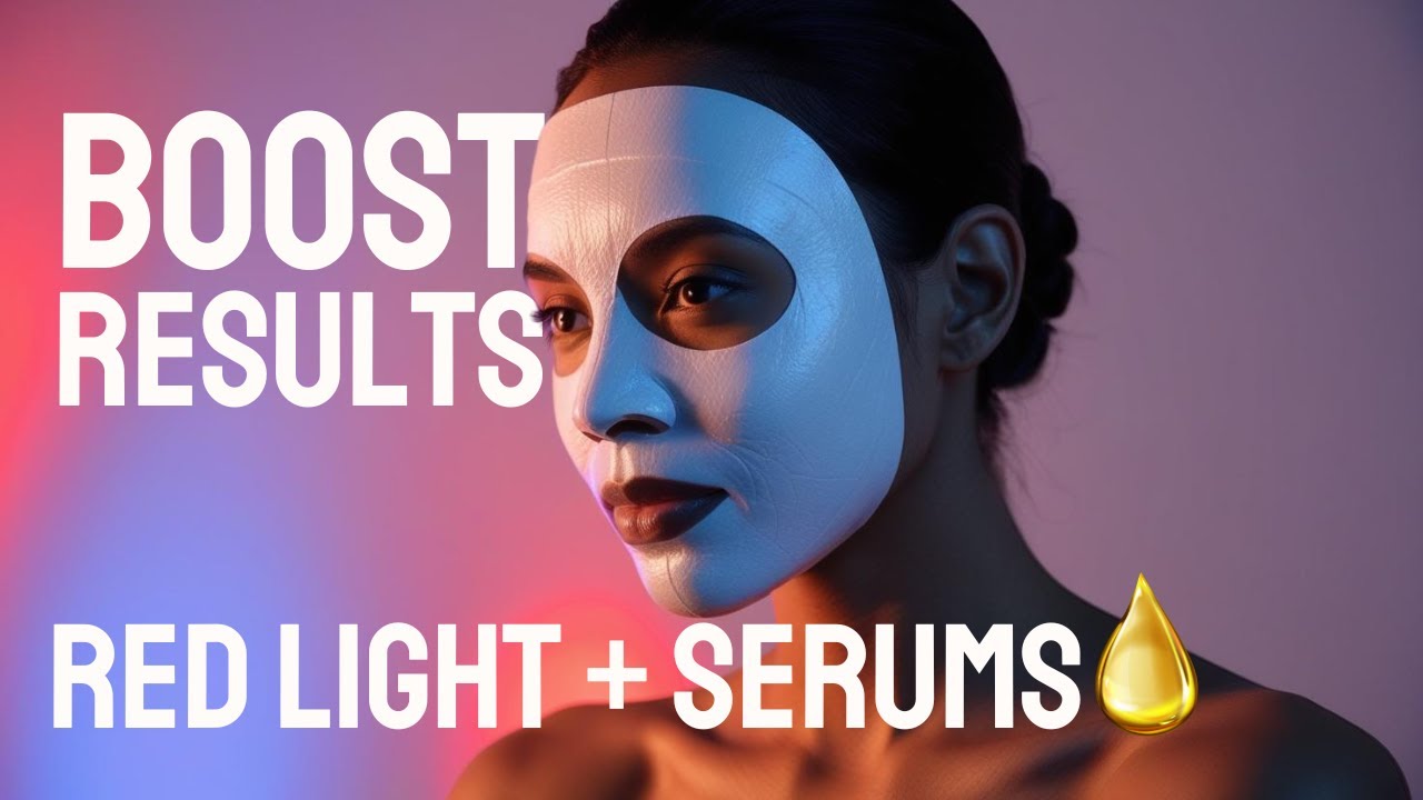 Enhancing Red Light Therapy with Serums| Maximise Your Results