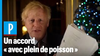 Boris Johnson affiche l’accord sur le Brexit en « cadeau » aux Britanniques