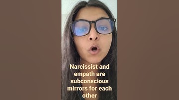 Narcissists and empaths are subconscious mirrors for each other #empath #healing #narcissist #mirror