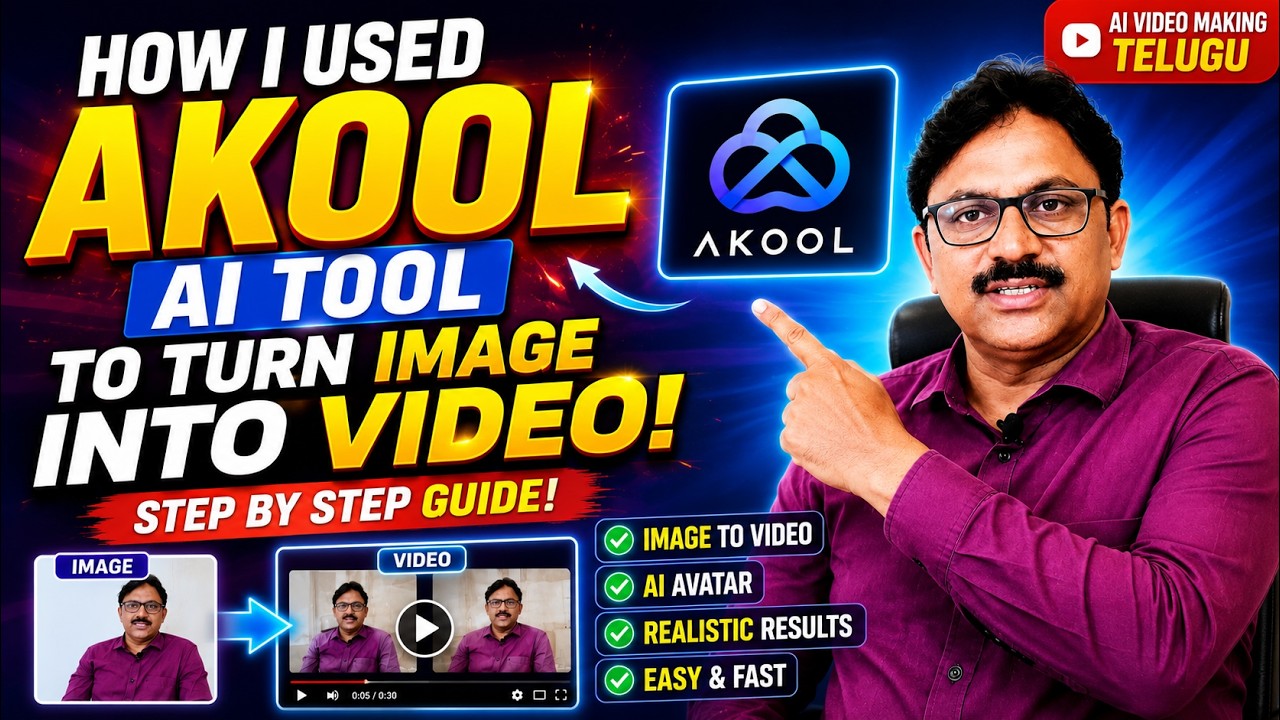 AKOOL AI Tutorial 2026 | Turn Any Image Into Video in Minutes