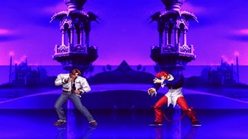 KOF MUGEN Nest Kyo Kusanagi XI vs Iori Yagami XI