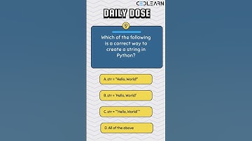 Day - 1 Python Daily Quiz | Python Course #python #pythonquiz