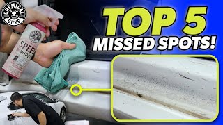 Are You Forgetting These Spots In Your Car Detail? Top 5 Missed Areas To Clean - Chemical Guys