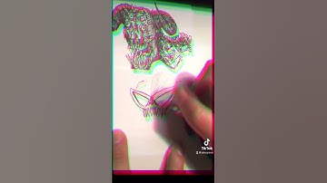 The Violator I did in 2020 #youtubeshorts #spawn #violator #comics #art #drawing #spawnart