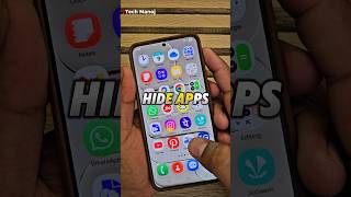 Apps Hide Kaise Kare 📱 (Secret Trick) 🤫 #shorts #techshorts