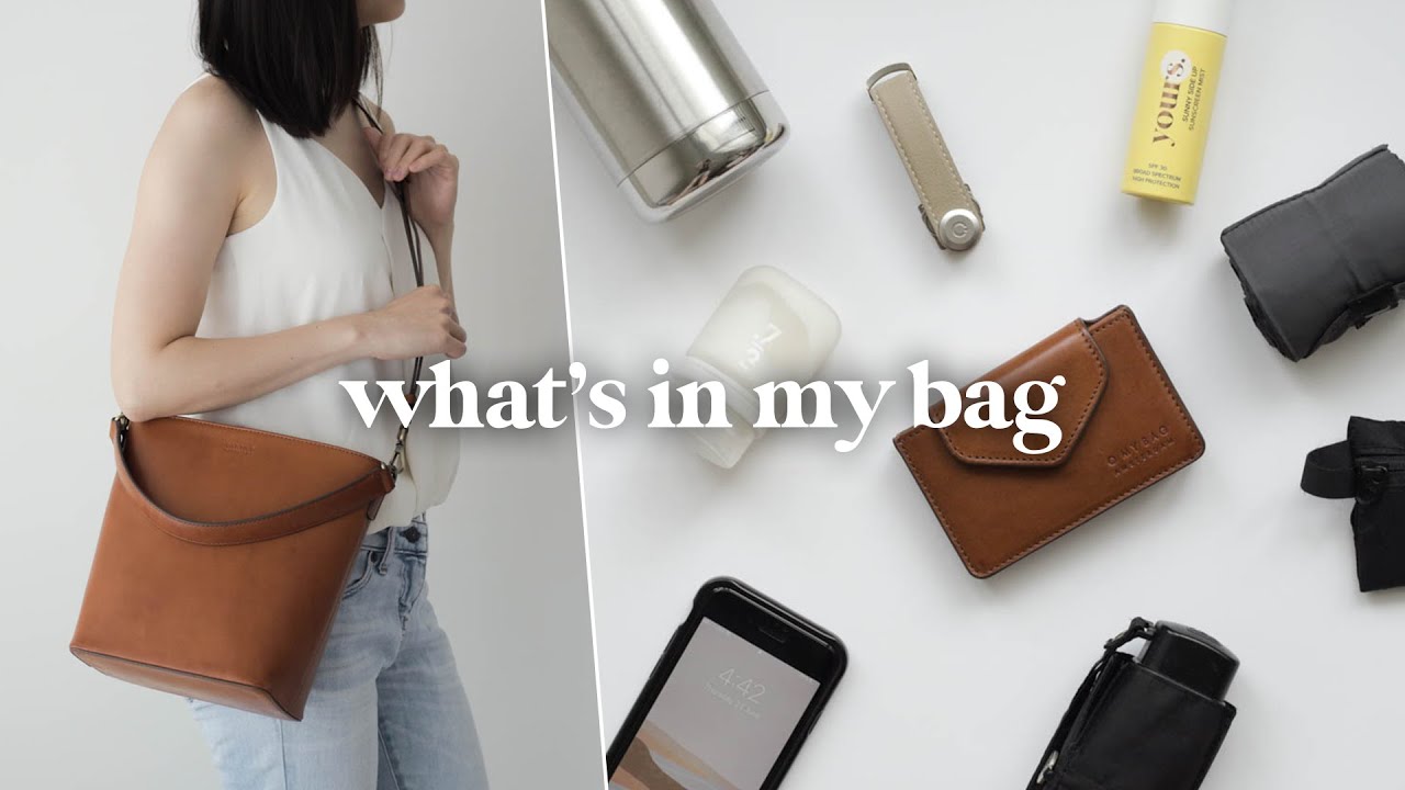 whats in my bag, daily essentials