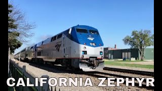 Another Day Another California Zephyr Amtrak Railfanning