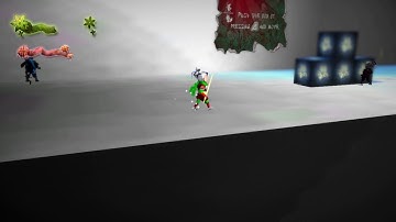 Upside-Down Dimensions: Dash attack and  motion trail