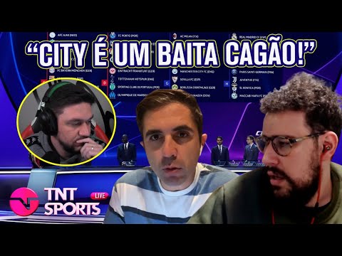 SORTEAMOS AS OITAVAS DA CHAMPIONS LEAGUE E O RESULTADO FICOU INSANO! | CORTES TNT SPORTS