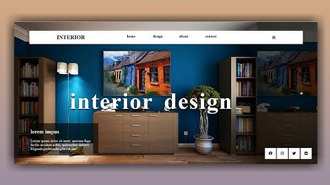 Animated landing page using HTML CSS and JavaScript, tweenmax tutorials
