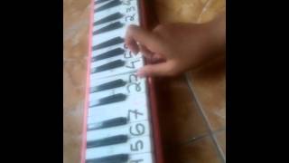 Not pianika lagu ayah