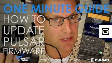 1 minute guide: How to update your Pulsar firmware