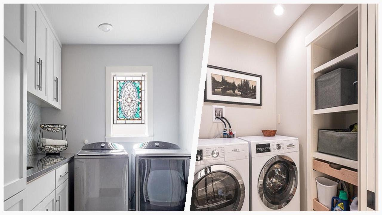 75 Midcentury Modern Laundry Room Design Ideas You'll Love ⭐ YouTube