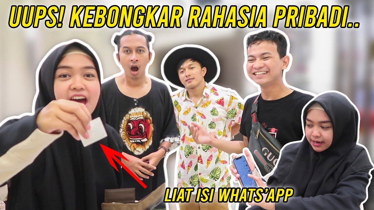 BONGKAR ISI DOMPET TIM RICIS gak nyangka sama isinya ada foto.....
