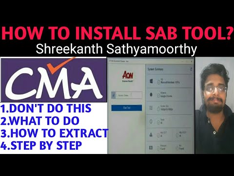 ICMA|How To Download SAB Tool|Tamil|Do's & Dont's|Shreekanth