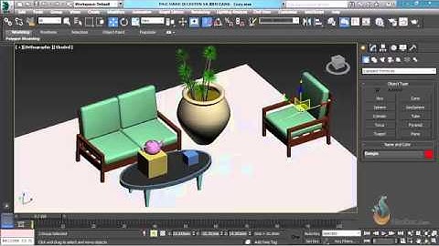 Thực hành 3ds Max - Bài 13: ẩn, hiện đối tượng trong 3Dsmax