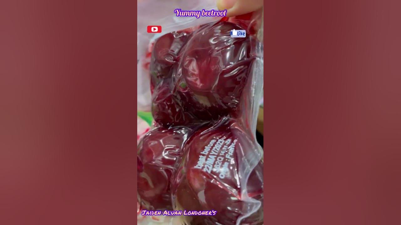 Beetroot £2.79 per pack Costco short Jaiden Aluan YouTube