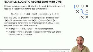 SL - 18 Boosting - 11 CWB and GLMs