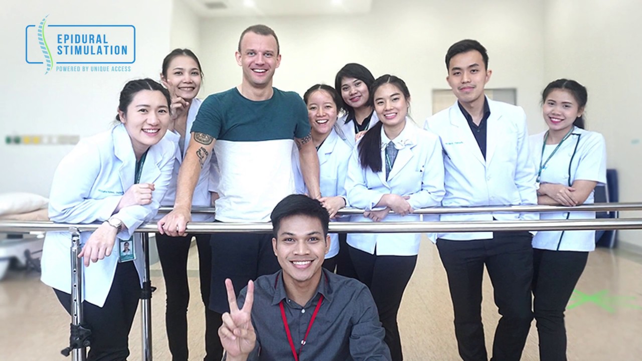 T5 Spinal Cord Injury Patient Andrew B. Walks Again After Epidural Stimulation And Rehabilitation