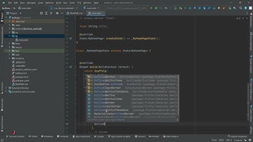 Type of Button | Flutter | 🔲 👆