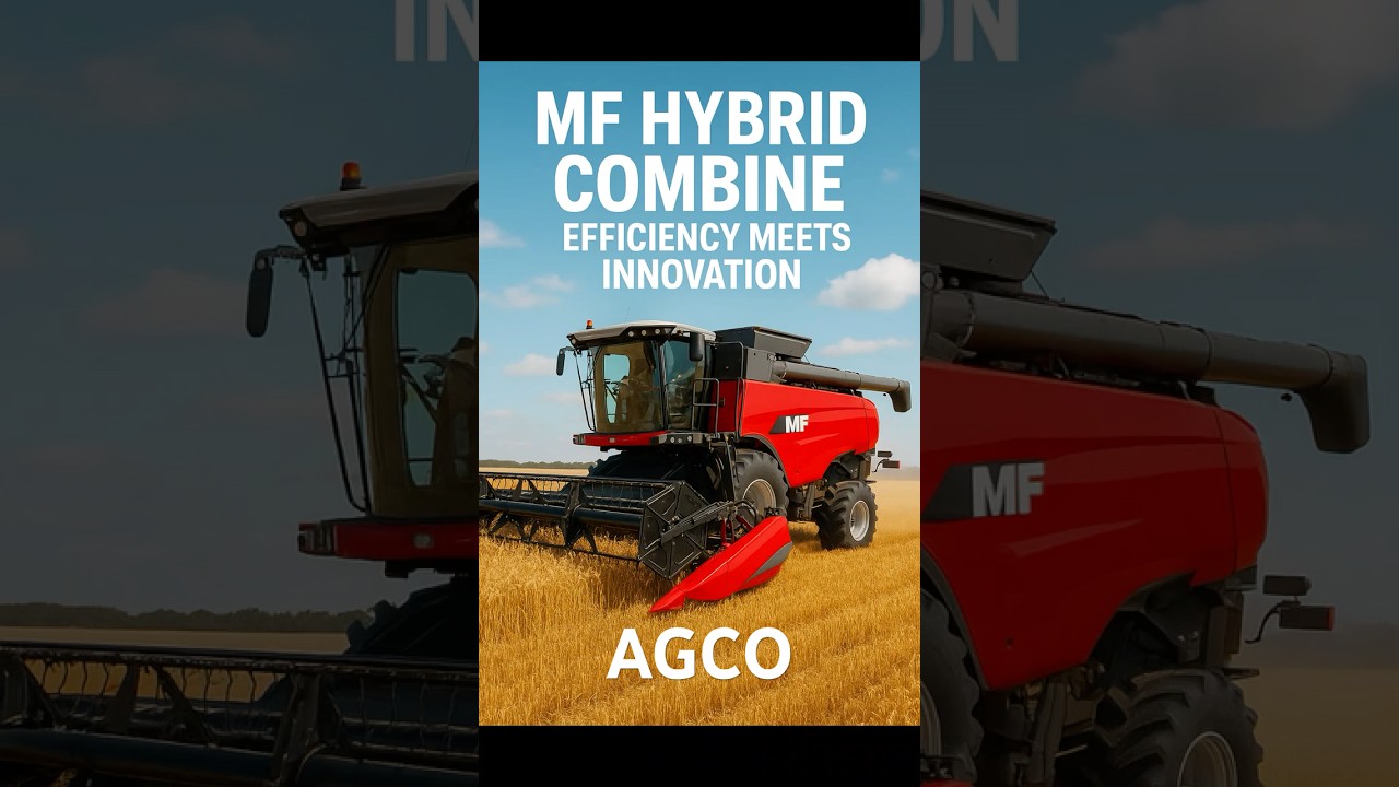 MF Hybrid Combine – Efficiency Meets Innovation 