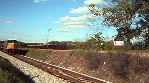 CSX 699 Diversity in Motion leads Q619 in Palmetto, GA