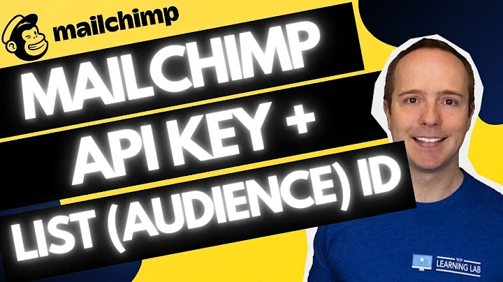 How To Get MailChimp API Key And List ID (Audience ID)