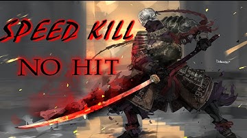 Sir Alonne SPEED KILL in under 3 minutes (SL1 ,CoC ,no roll ,no sprint ,+0 weapon)