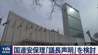 国連安保理「議長声明」を検討（2021年3月6日）