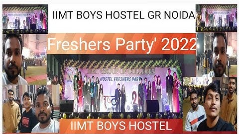 Freshers party