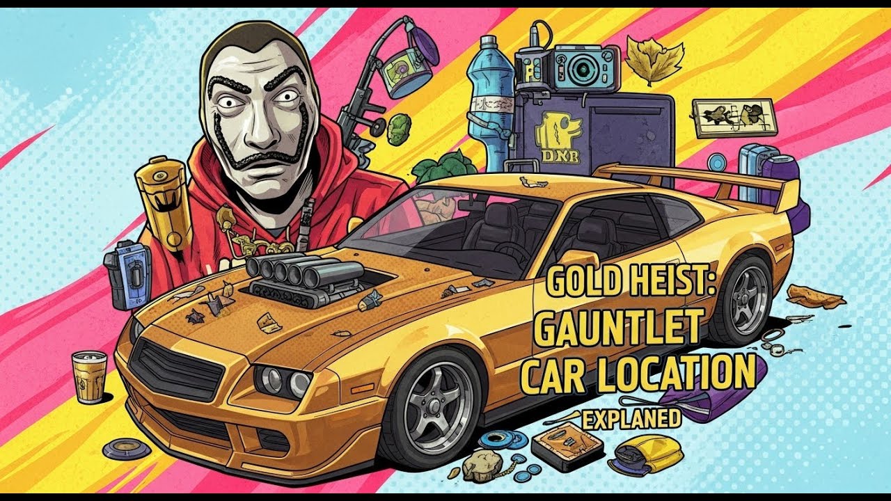 GTA 5 All 3 Gauntlet Car Locations For The Big Score Gold Heist 