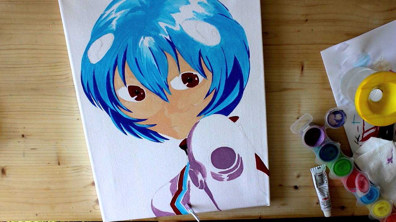 FOR HIRE ARTIST ANIME CANVAS ART acrylic painting on canvas board DM  to purchase custom orders or for more information Wanna fill Feb slots  Thank you  rcommissions