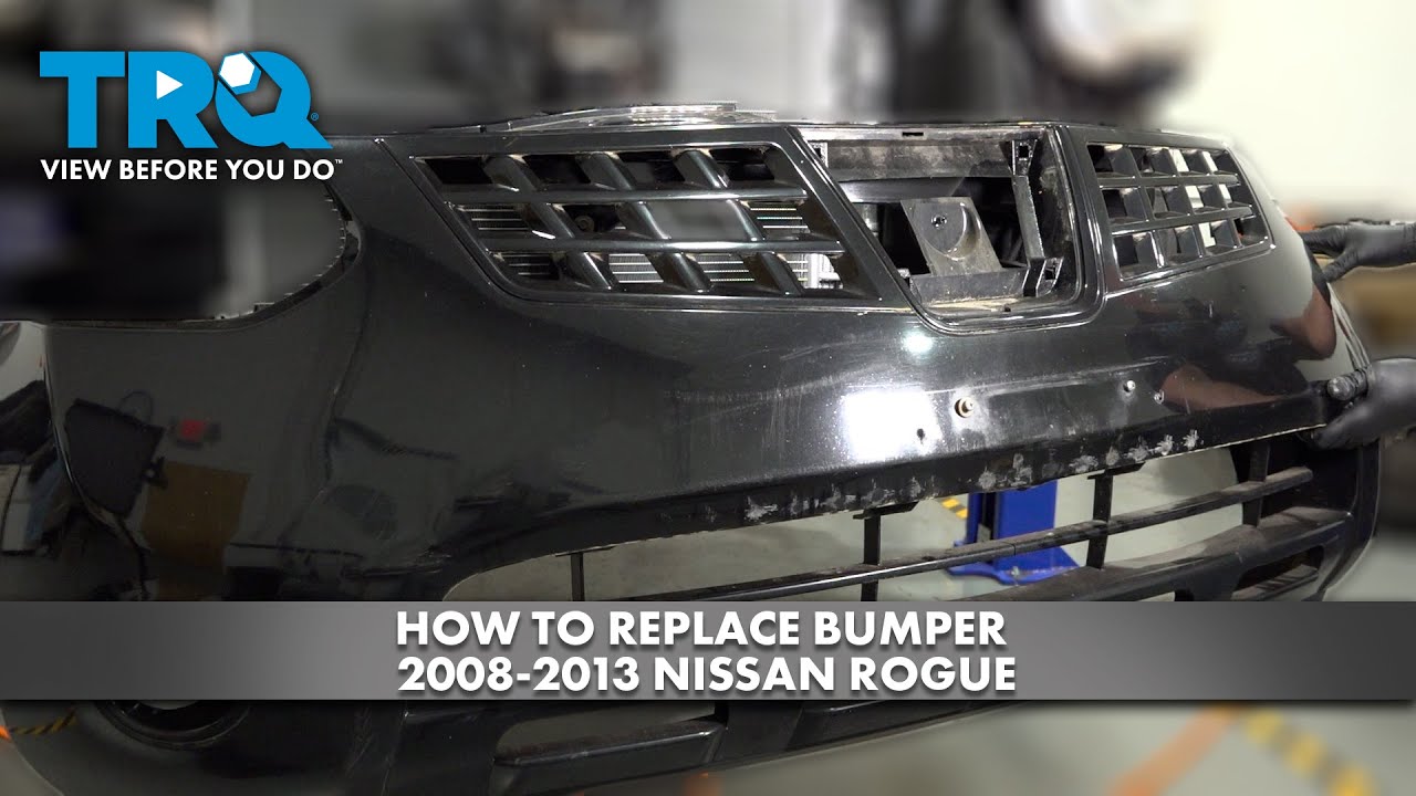 How to Replace Bumper 20082013 Nissan Rogue YouTube