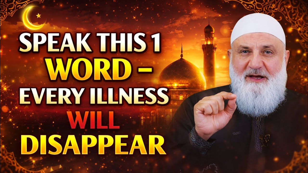 🤲 Say This One Powerful Word During Sickness and Allah Will Heal You | Mohamad Baajour