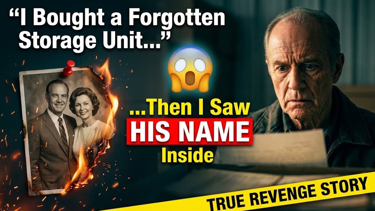 I Bought a Forgotten Storage Unit… Then I Saw His Name Inside |