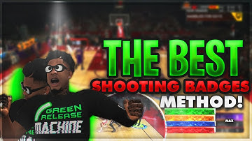 THE BEST SHOOTING AND PLAYMAKING BADGES METHOD ON NBA 2K20! HOW TO GET EASY BADGES NBA 2K20!