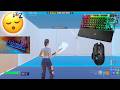 Steelseries Apex Pro TKL ASMR 😴 Piece Control 2v2🏆Satisfying Keyboard Fortnite 240 FPS
