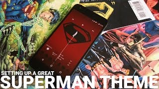 Setting up a Superman theme for Android screenshot 3