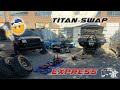 Nissan Xterra Express Time-lapse Titan Swap !