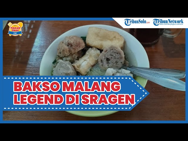 Ada Bakso Malang Legend di Sragen, Harga Mulai Rp 13 Ribu, Setiap Hari Banjir Pengunjung class=