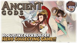 ROGUELIKE DECKBUILDER HERO COLLECTING GAME!! | Let's Try Ancient Gods | Gameplay screenshot 4