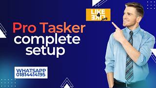 Pro Tasker complete setup tutorial | Like4Like tools Setup 2026 | like4like autbot screenshot 1